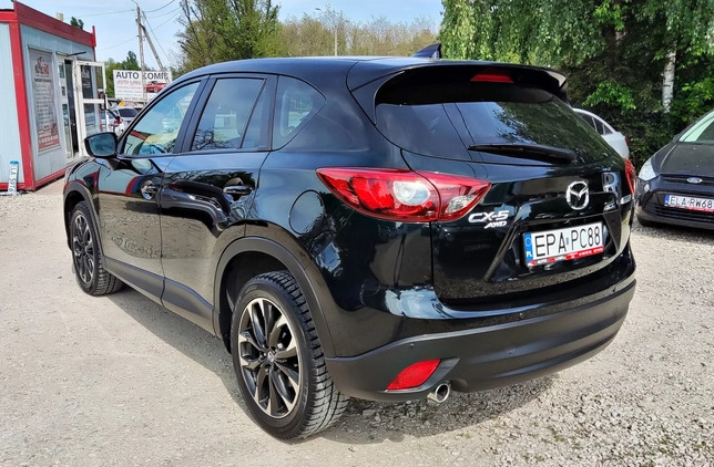 Mazda CX-5 cena 84950 przebieg: 155000, rok produkcji 2015 z Krośniewice małe 562